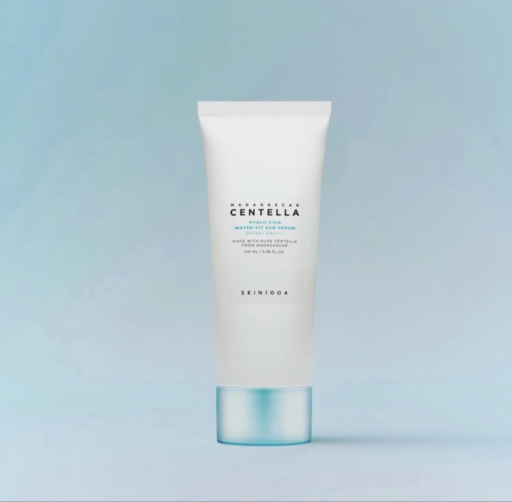 Skin1004 Hyalu-Cica Water-Fit Sun Serum SPF50+ 100ml (tamaño grande)